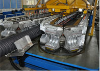 HDPE/ο ενιαίος τοίχος PVC/PE ζάρωσε το σωλήνα άνθρακα γραμμών εξώθησης σωλήνων κατασκευάζοντας τα μηχανήματα