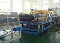 PE 80 HDPE 400 ζαρωμένη μηχανή 250kw σωλήνων για τη διανομή αερίου