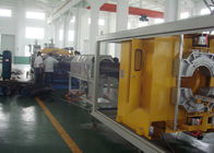 HDPE PP DWC διπλοτειχισμένα ζαρωμένα μηχανήματα σωλήνων με το σύστημα Siemens HMI