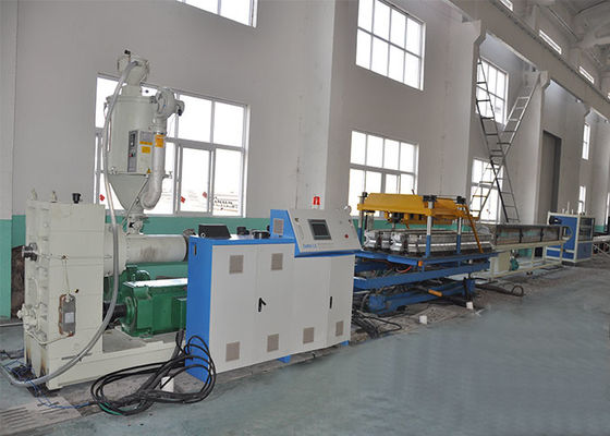 Ενιαίος HDPE PVC βιδών σωλήνας που κατασκευάζει τη μηχανή για τους προστατευτικούς σωλήνες