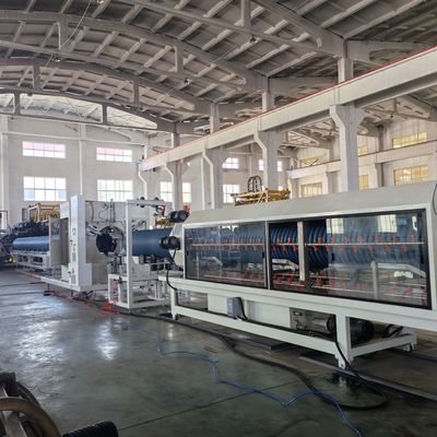 Computerized Double Wall Corrugated Pipe Extrusion Line with Siemens PLC and 250-1000kg/h Capacity for Durable Pipes