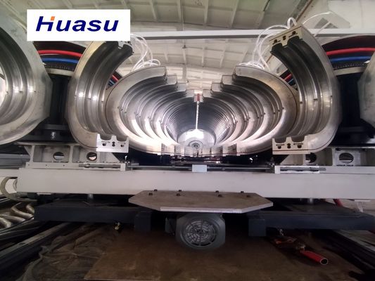 Double Wall Corrugated Pipe Extrusion Line with 32-1600mm Cutting Diameter, Siemens PLC Control, and High Productivity