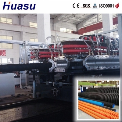32-1600mm HDPE Corrugated Pipe Machine with Siemens PLC