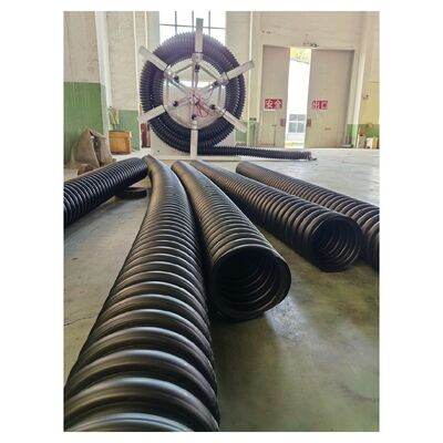 32mm - 1600mm Pipe Diameter HDPE Corrugated Pipe Making Machine with Siemens PLC Control and 100-2000kg/h Output