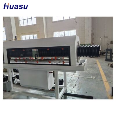 Energy Saving HDPE Pipe Extrusion Line Output 100-2000kgh Including Air Cooling and Water Cooling Systems Ensuring Consistent Pipe
