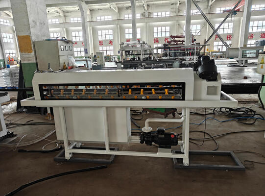 Single Wall Corrugated Pipe Extrusion Line with PLC Control Offering Semi-automatic to Fully Automatic Operation and Schneider/Siemens Electric Components