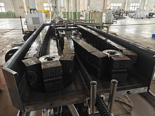 Full Automatic Single Wall Corrugated Pipe Extrusion Line with 110mm Max Pipe Size and 40-80kg/h Output