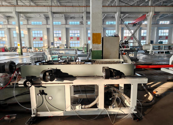 Double Wall Corrugated Pipe Extrusion Line with Siemens Frequency Controller and 20CrMnTi Gear Material for High Durability