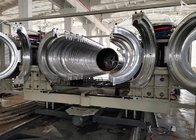 Ζαρωμένη μηχανή εξώθησης σωλήνων για HDPE το διπλοτειχισμένο πλαστικό σωλήνα