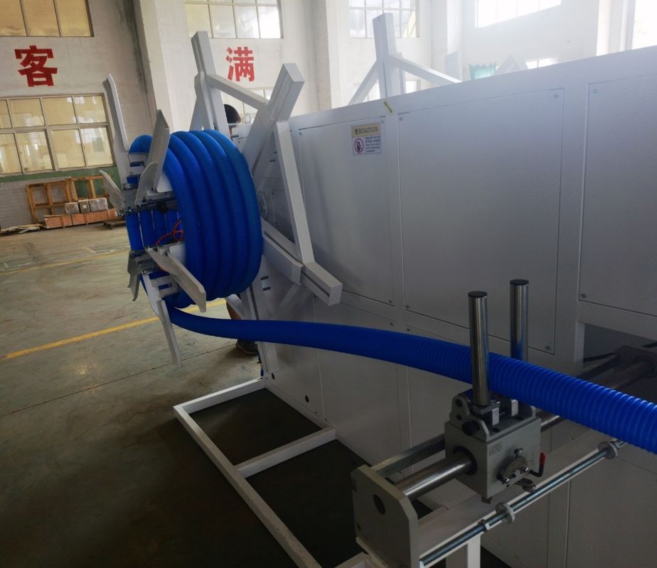 63 - 110 Μηχανή κατασκευής κυματοειδών σωλήνων PE PP HDPE PVC