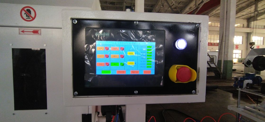 Siemens Electric Element Horizontal Corrugator Διπλής τοιχώδους κυματοειδούς σωλήνα εξάντλησης γραμμή με 60-2000kg/h απόδοση