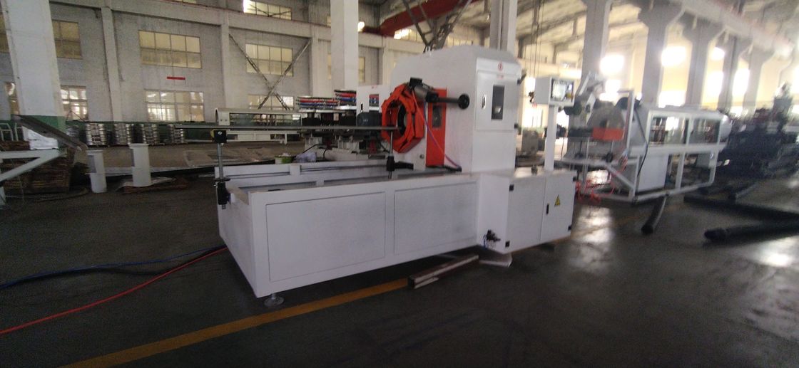 Αυτόματη γραμμή εξώθησης σωλήνων διπλού τοιχώματος με προηγμένο σύστημα ελέγχου PLC και 28/36 ζεύγη καλουπιών για εύρος διαμέτρου σωλήνα 50mm-200mm