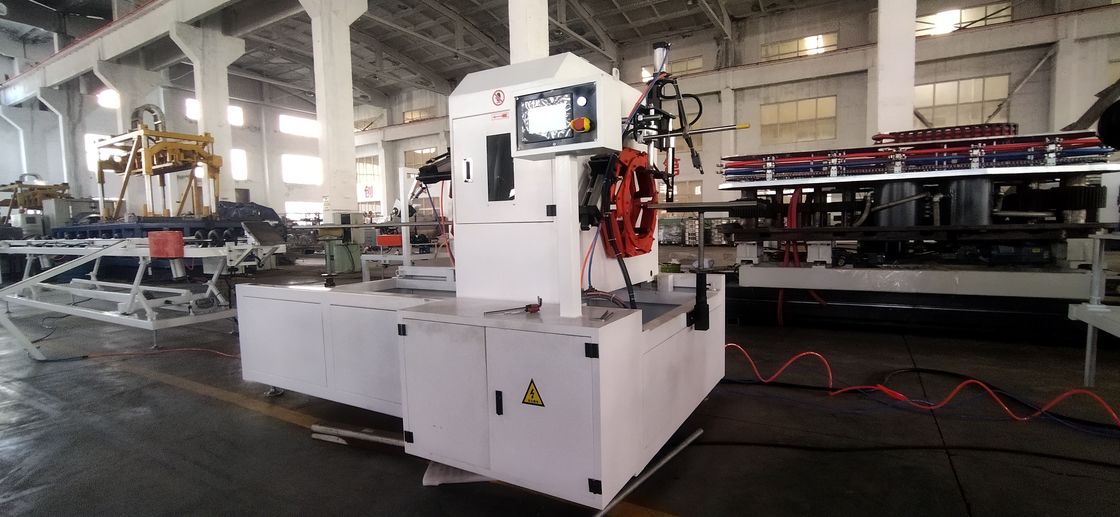 Γραμμή εξώθησης σωλήνων κυματοειδών διπλού τοιχώματος με ψύξη νερού ή αέρα με κύρια ηλεκτρικά μέρη Siemens και σκληρότητα βαρελιού HV>940