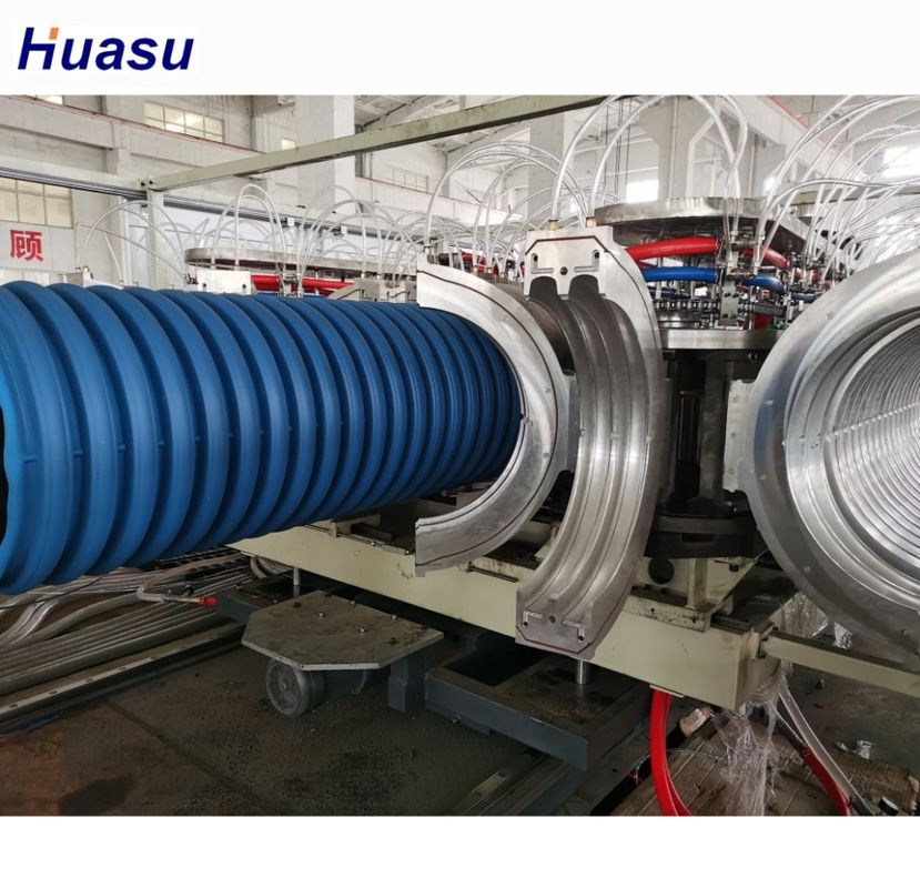 20CrMnTi Gear Vacuum Forming Corrugated Pipe Extrusion Line για πολλαπλές εφαρμογές