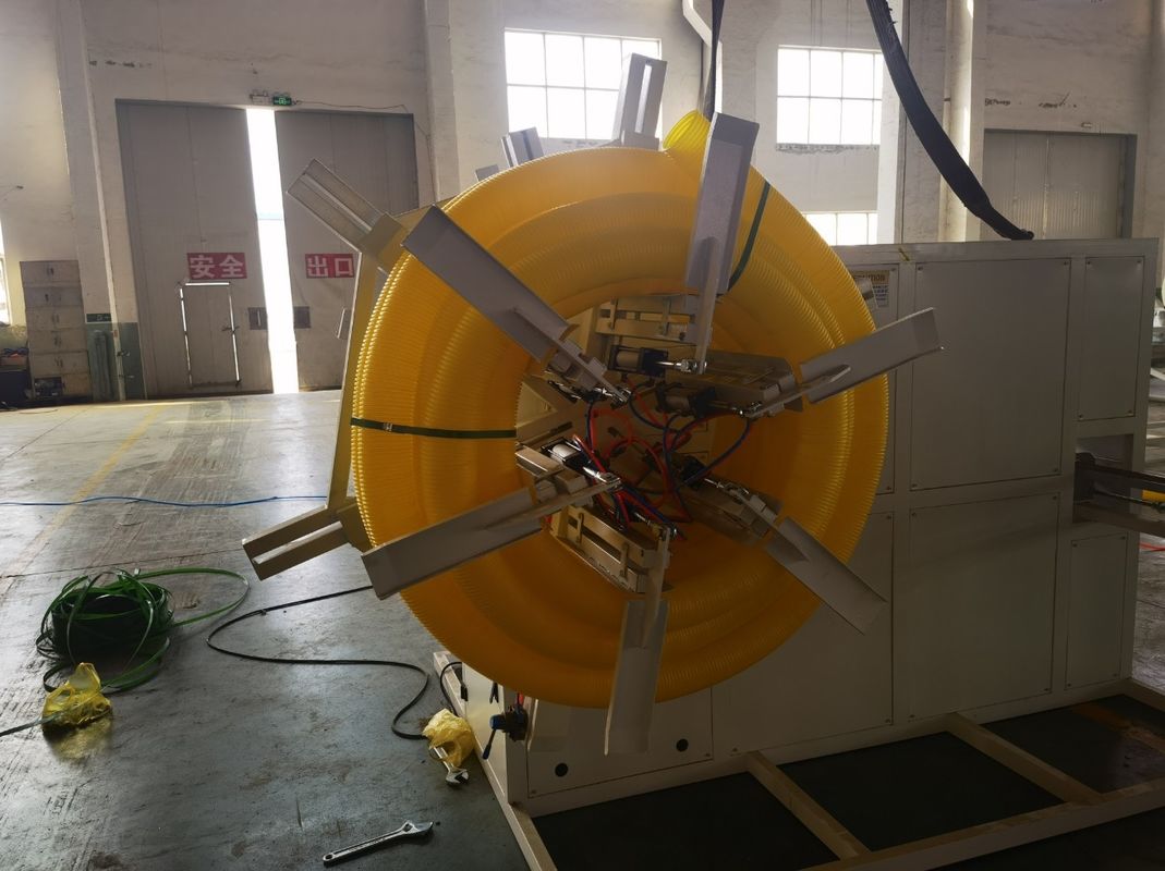 Ηλεκτρονική γραμμή παραγωγής κυματοειδών σωληνώσεων με μονό τοίχωμα PP PE HDPE LDPE