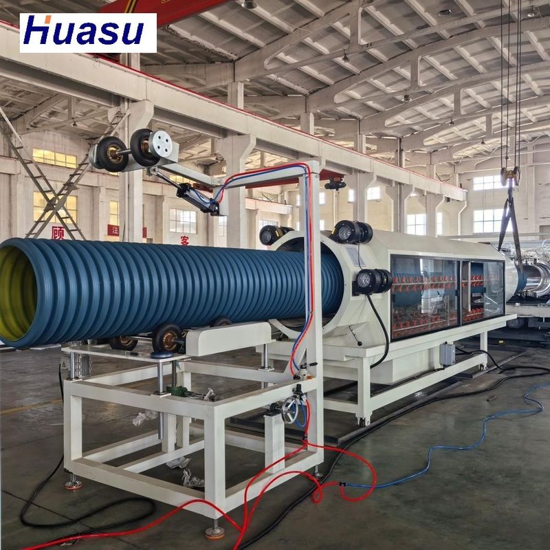 Αυτόματο Μηχάνημα Σωλήνων Διπλού Τοιχώματος Υψηλής Πυκνότητας με Ψύξη Νερού για Αποτελεσματική Παραγωγή