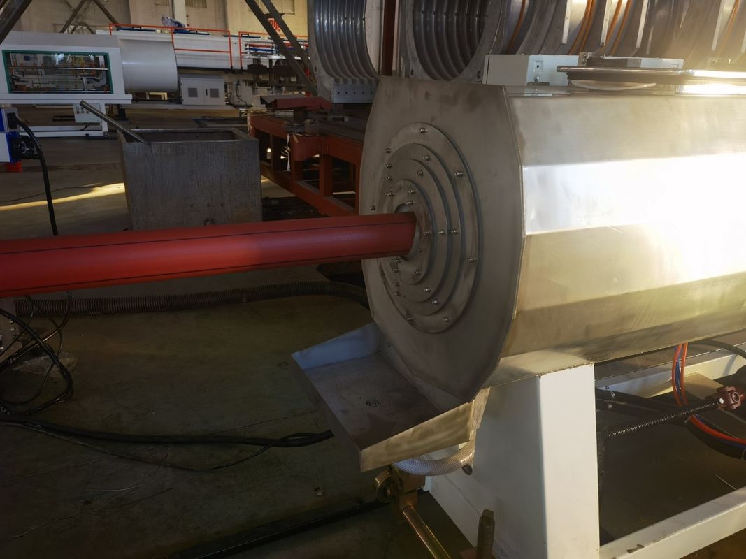 Ελεγχόμενη από PLC γραμμή εκτόξευσης σωλήνων HDPE με στερεό τοίχωμα για ευέλικτες και προσαρμόσιμες λύσεις