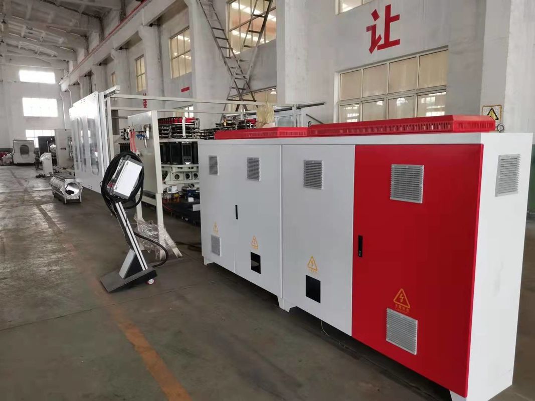 Μηχανή παραγωγής γραμμής εκτόξευσης κυματοειδών σωλήνων με έλεγχο PLC της Siemens με βάθος νιτρίωσης 0,4-0,7 mm