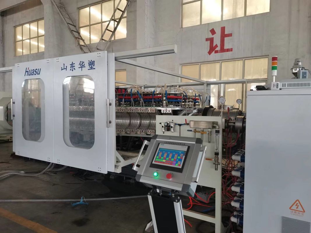 Μηχανή παραγωγής γραμμής εκτόξευσης κυματοειδών σωλήνων με έλεγχο PLC της Siemens με βάθος νιτρίωσης 0,4-0,7 mm