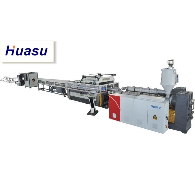 Γραμμή Εξώθησης Σωλήνων Διπλού Τοιχώματος με Εύρος Διαμέτρου Κοπής 32-1600mm και Διαδικασία Ψύξης με Νερό που Διαθέτει Τεχνολογία Siemens PLC