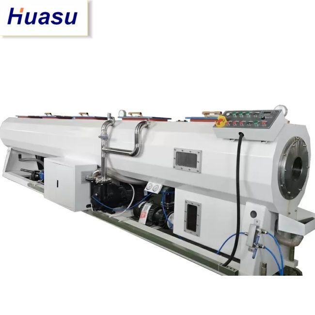 Γραμμή Εξώθησης Σωλήνων Διπλού Τοιχώματος με Εύρος Διαμέτρου Κοπής 32-1600mm και Διαδικασία Ψύξης με Νερό που Διαθέτει Τεχνολογία Siemens PLC