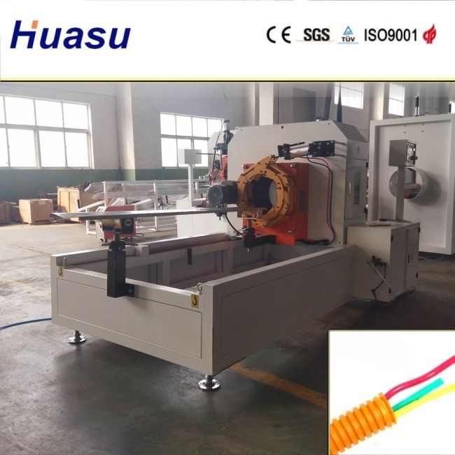 Γραμμή Εξώθησης Σωλήνων Διπλού Τοιχώματος με Εύρος Διαμέτρου Κοπής 32-1600mm και Διαδικασία Ψύξης με Νερό που Διαθέτει Τεχνολογία Siemens PLC