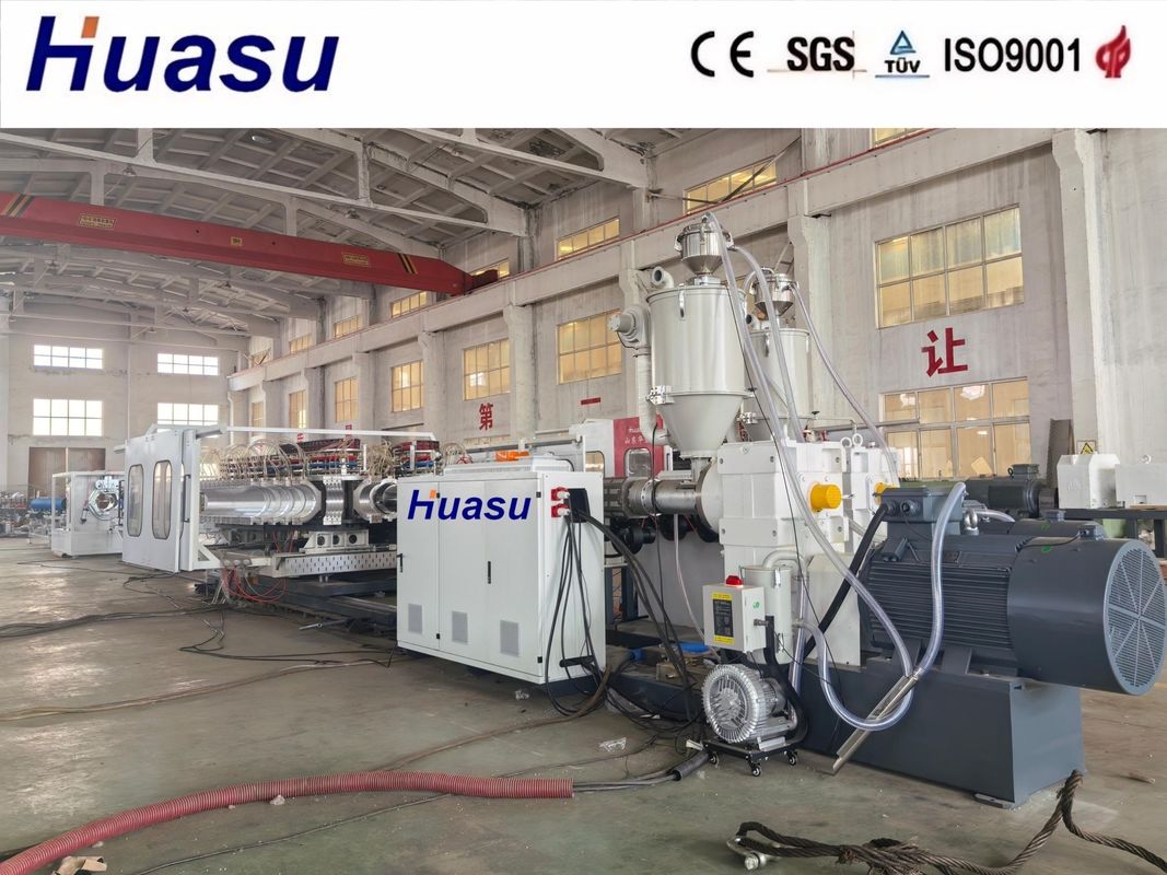 Η γραμμή παραγωγής κυματοειδών σωλήνων PP 32-1600mm