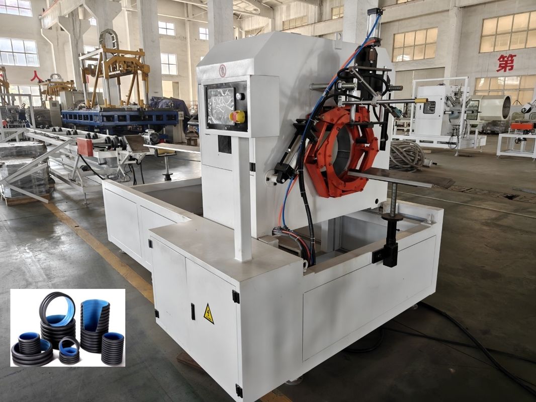 Δύο τοίχοι κυματοειδείς σωλήνες με διάμετρο 63 mm και αυτόματη τροφοδοσία