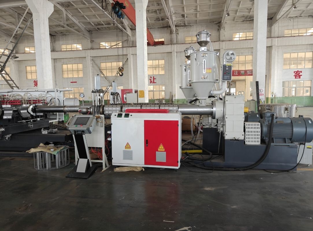 Double Wall Corrugated Pipe Extrusion Line 1600mm Max Diameter Siemens PLC