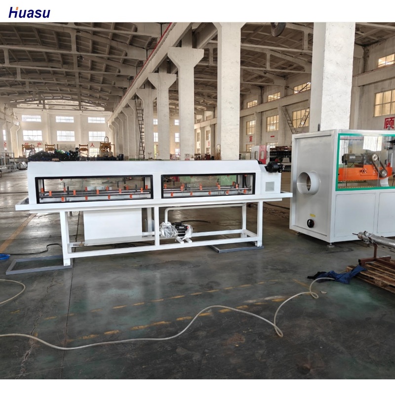 Αυτόματη γραμμή εξώθησης σωλήνων κυματοειδών μονών τοιχωμάτων με υλικό βαρελιού 38CrMoAlA και σύστημα πλήρους εμπλοκής