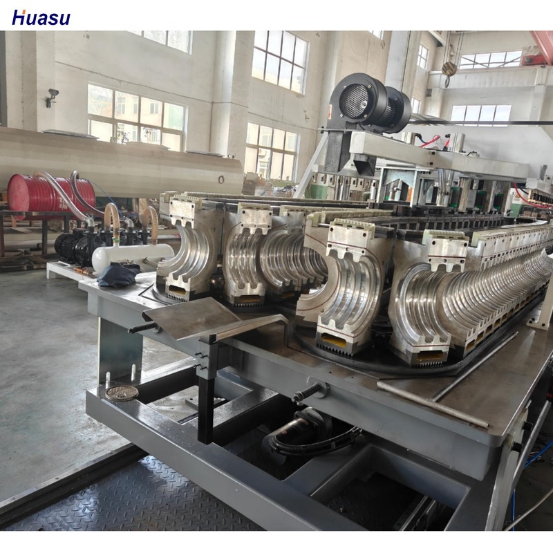 Automatic HDPE Pipe Extrusion Line with Siemens Main Motor Deep Screw and 35-55 Working Days Lead Time