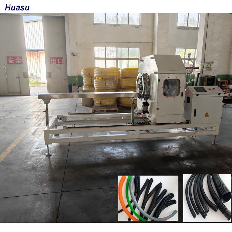 Γραμμή εξώθησης σωλήνων κυματοειδών διπλού τοιχώματος Siemens Main Electrical Parts με 48 ποσότητες καλουπιών και λειτουργία ψύξης νερού