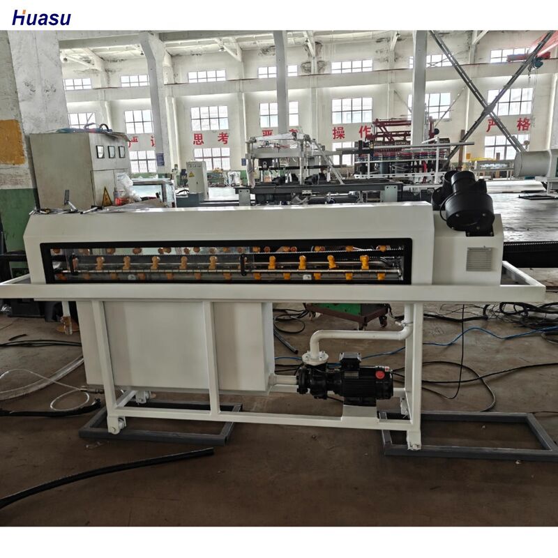 Γραμμή εξώθησης σωλήνων κυματοειδών μονών τοιχωμάτων με έλεγχο PLC, με βάθος νιτριδίωσης κάννης 0,4～0,7 mm και ηλεκτρικά εξαρτήματα Schneider/Siemens