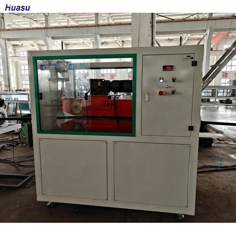 Γραμμή Εξώθησης Σωλήνων Κυματοειδών Μονής Τοιχώματος με Μέγιστο Μέγεθος Σωλήνα 110mm, Σύστημα Ψύξης Νερού και Κινητήρα Siemens για Παραγωγή Υψηλής Ταχύτητας