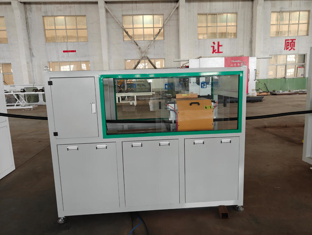 Πλήρως αυτόματη ενιαία τοιχώδης κυματοειδής γραμμή εκτόξευσης σωλήνων με μέγιστο μέγεθος σωλήνων 110 mm για σταθερή και υψηλής ταχύτητας παραγωγή