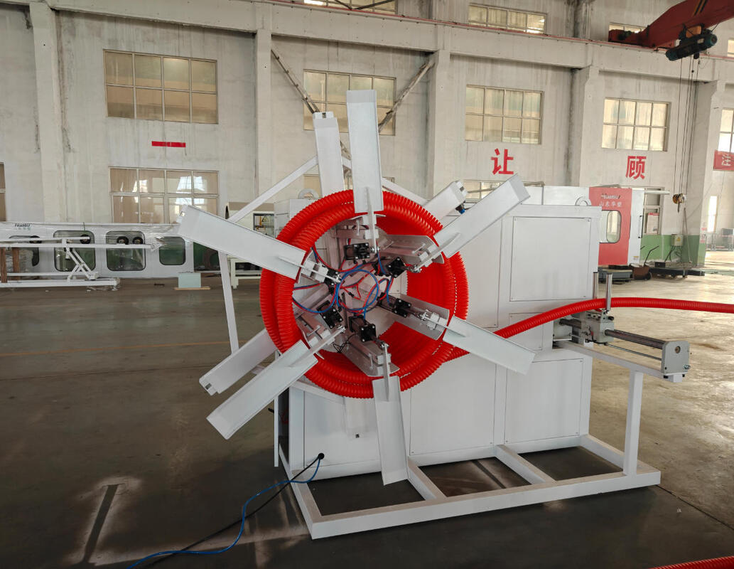 Αυτόματη Μηχανή Εξώθησης Σωλήνων Κυματοειδών Μονότοιχοι Υψηλής Ακρίβειας με Λόγο LD 33 38 40 για Βιομηχανική Χρήση