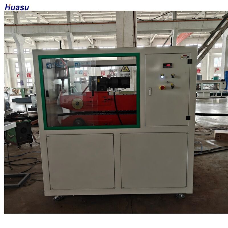 Σύστημα ψύξης με νερό Η γραμμή εξώθησης κυματοειδών σωλήνων με ένα τοίχωμα για την επεξεργασία πλαστικών PE με υλικό βαρέλι 38CrMoAlA