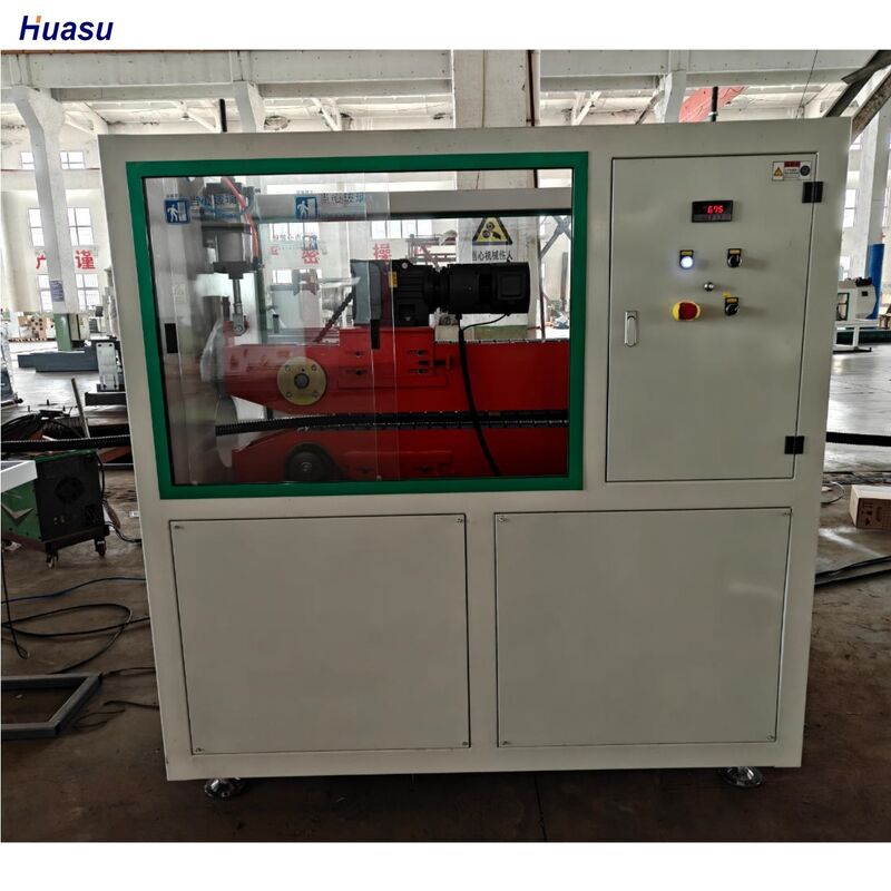 Τεχνική γραμμή εκτόξευσης διπλών τοιχωμάτων κυματοειδών σωλήνων ολοκληρωμένου τύπου με παραγωγική ικανότητα 100 kg/h - 2000 kg/h και ηλεκτρικό σύστημα Siemens