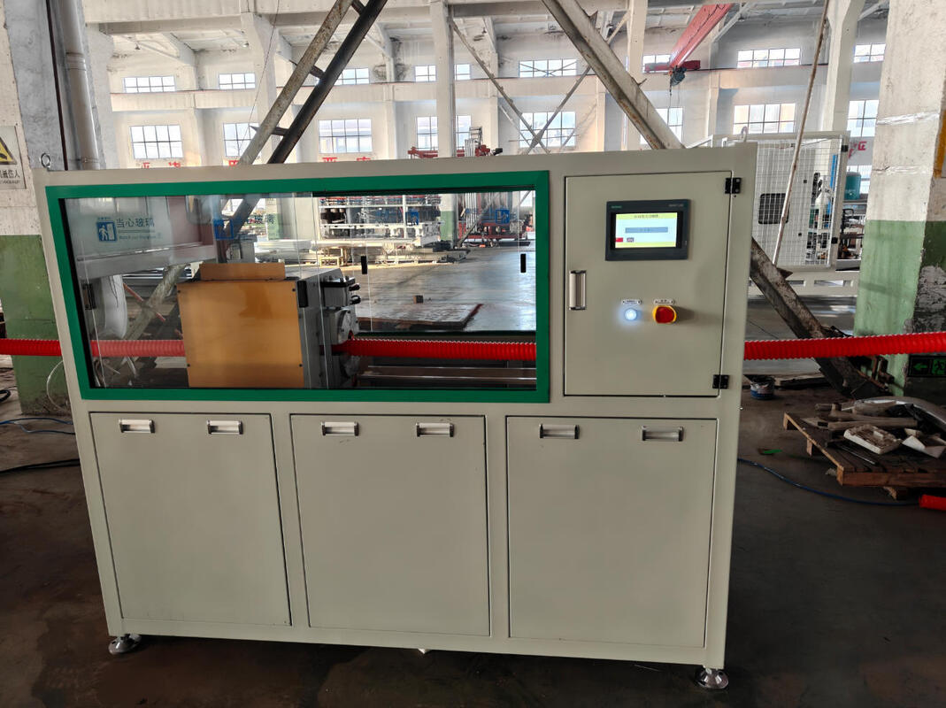 Διπλό τοίχωμα κυματοειδούς σωλήνα εξώθησης με Siemens ρυθμιστή συχνότητας HV>740 βίδα βαρέλι και 20CrMnTi υλικό μετατροπής