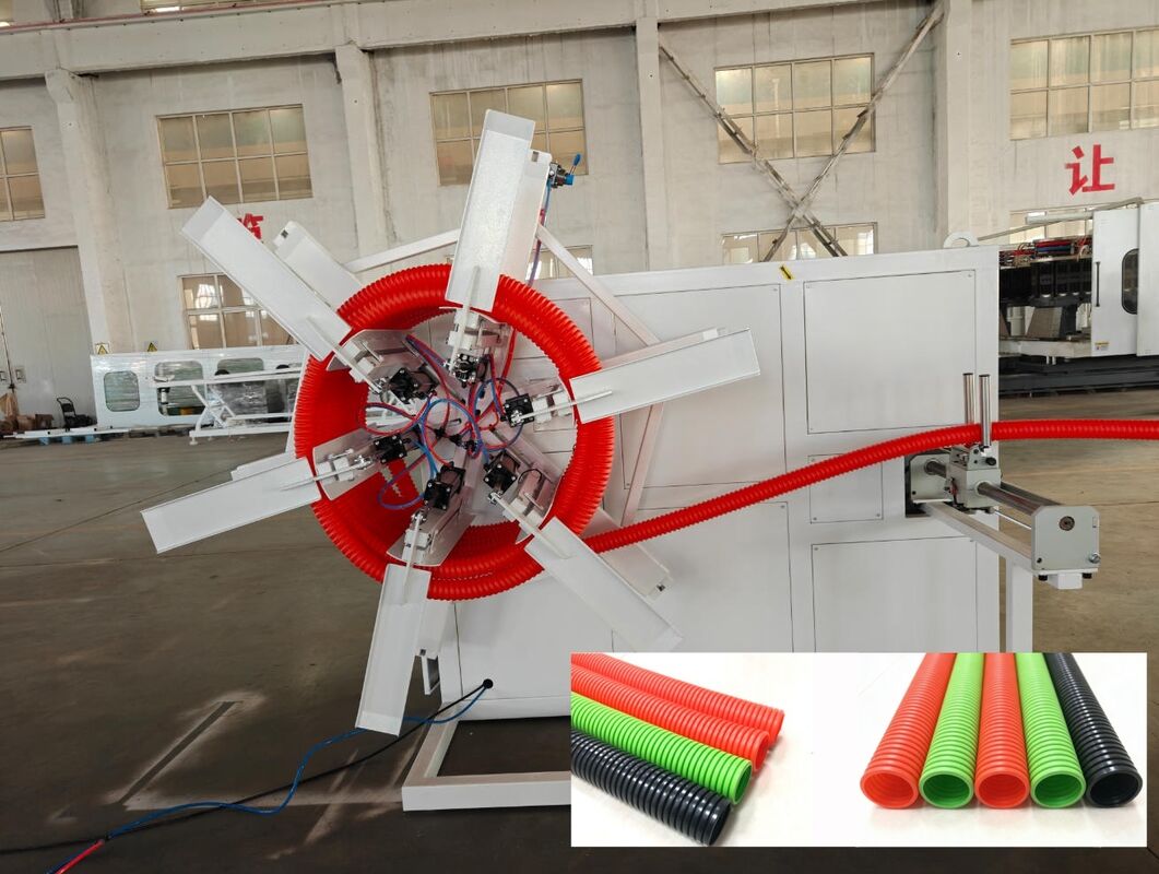 Μοναδική τοιχώδης κυματοειδής γραμμή εκτόξευσης σωλήνων με υλικό βαρέλι 38CrMoAlA και ηλεκτρικό κύριο Siemens Schneider με τηλεχειρισμό PLC