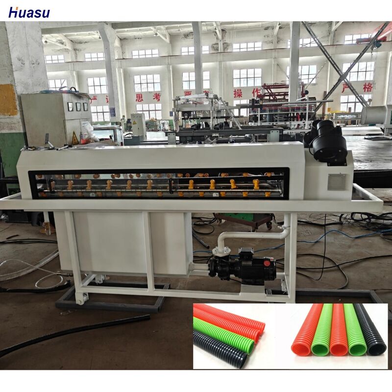 Μοναδική τοιχώδης κυματοειδής γραμμή εκτόξευσης σωλήνων με υλικό βαρέλι 38CrMoAlA και ηλεκτρικό κύριο Siemens Schneider με τηλεχειρισμό PLC