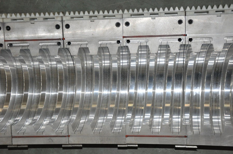 HDPE/ο ενιαίος τοίχος PVC/PE ζάρωσε το σωλήνα άνθρακα γραμμών εξώθησης σωλήνων κατασκευάζοντας τα μηχανήματα