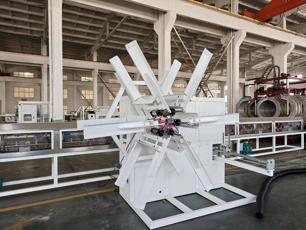 PP Spiral Pipe Extrusion Line Including 100m roll Winding Machine and HDPE Pipe Material for Industrial Pipe Solutions