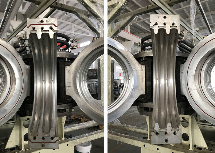 HDPE 300mm γραμμή παραγωγής σωλήνων σακακιών γραμμών 3m/Min Calbe εξώθησης σωλήνων