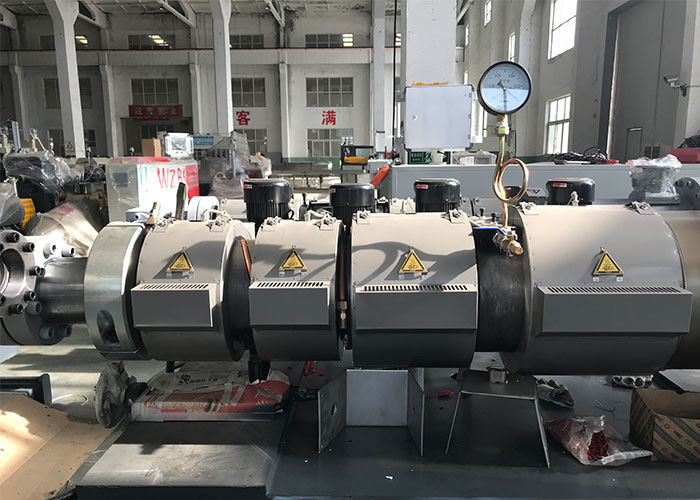 Hdpe PLC οριζόντια γραμμή εξώθησης σωλήνων γραμμών παραγωγής PPR DWC σωλήνων