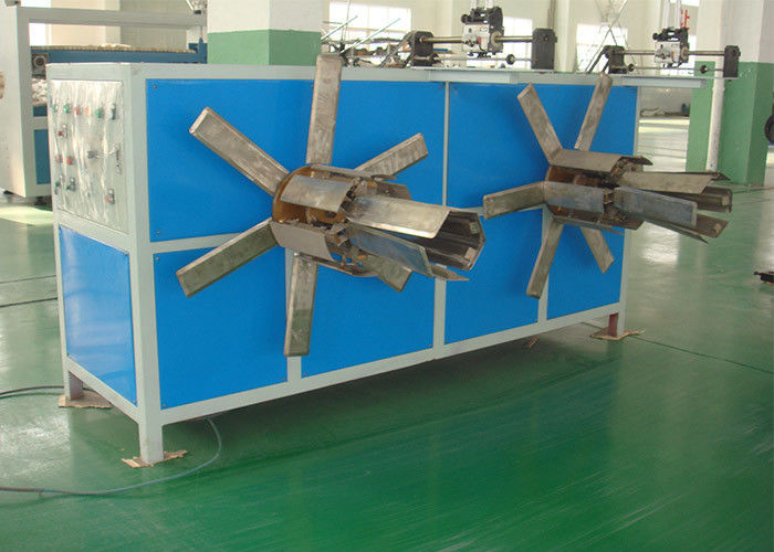 ενιαία ζαρωμένη τοίχος γραμμή παραγωγής γραμμών εξώθησης σωλήνων PVC PP διαμέτρων 25mm