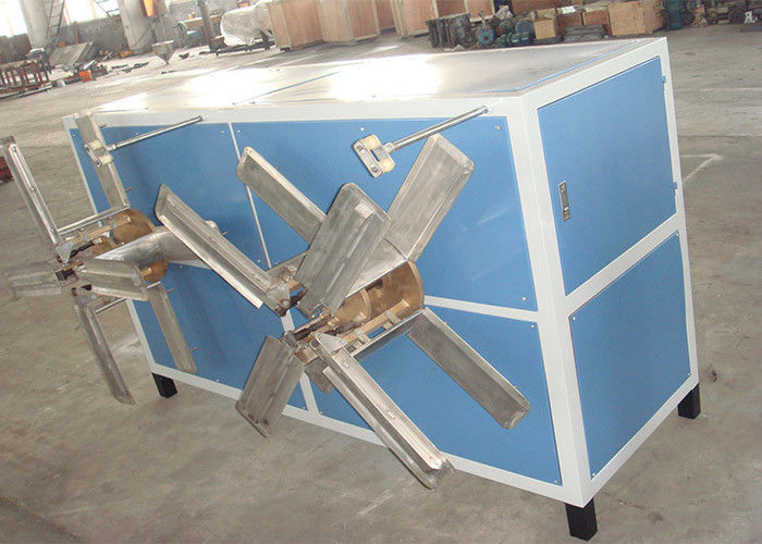 PE PP τυποποιημένη ταχύτητα γραμμών εξώθησης σωλήνων PVC ενιαία ζαρωμένη τοίχος