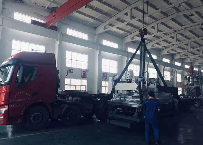 εγκαταστάσεις μηχανών εξώθησης γραμμών παραγωγής σωλήνων 110mm 160mm διπλοτειχισμένες ζαρωμένες