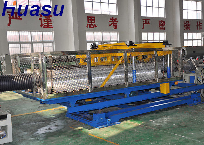 PE ενιαίος τοίχος μηχανών εξώθησης σωλήνων PVC εύκαμπτος ζαρωμένος πλαστικό διπλοτειχισμένος