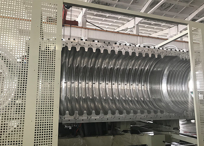 Διπλοτειχισμένο ζαρωμένο Perforator τεμνουσών μηχανών εξωθητών Corrugator σωλήνων Sn4 Sn8